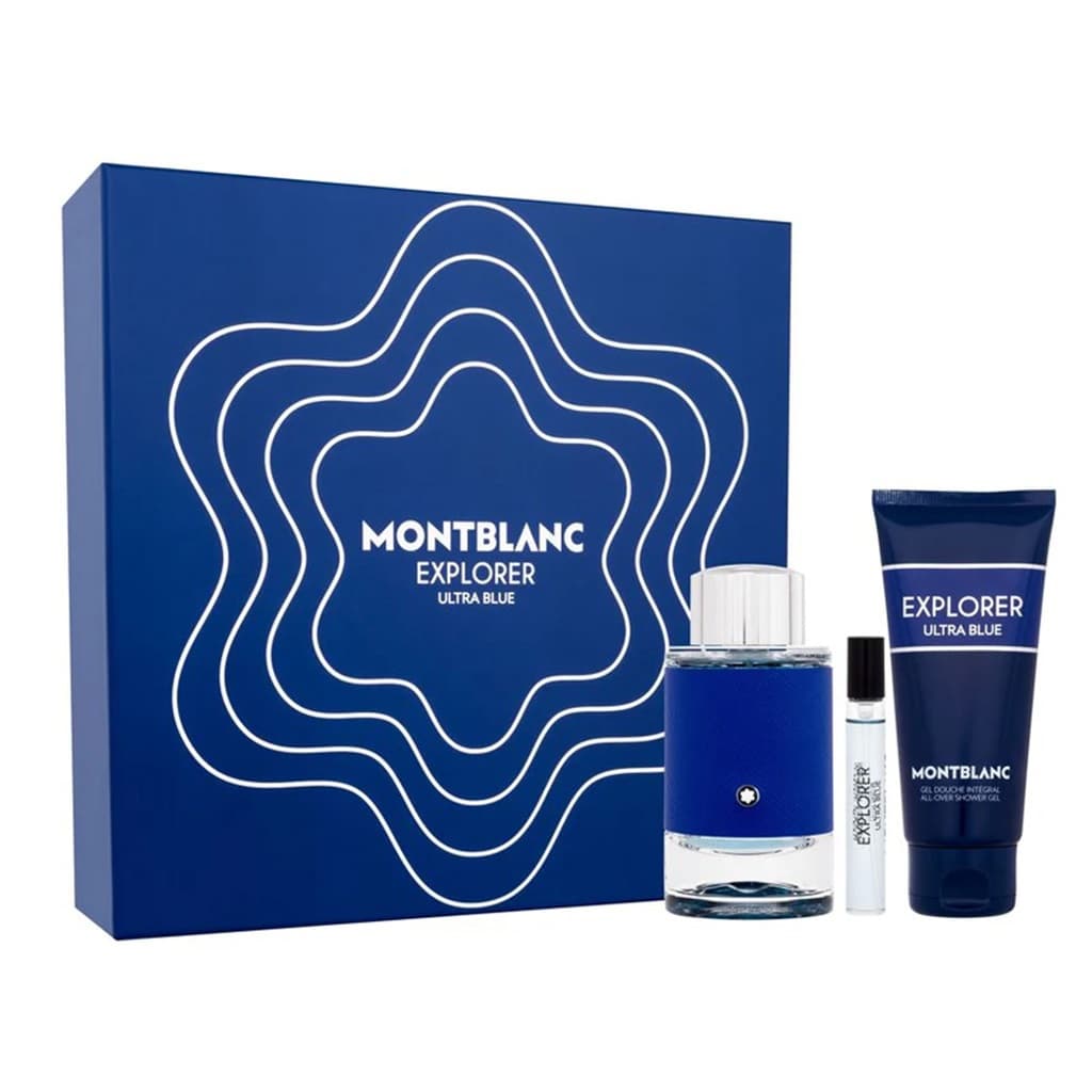 مجموعة هدايا مون بلاك إكسبلورر للرجال 3 قطع