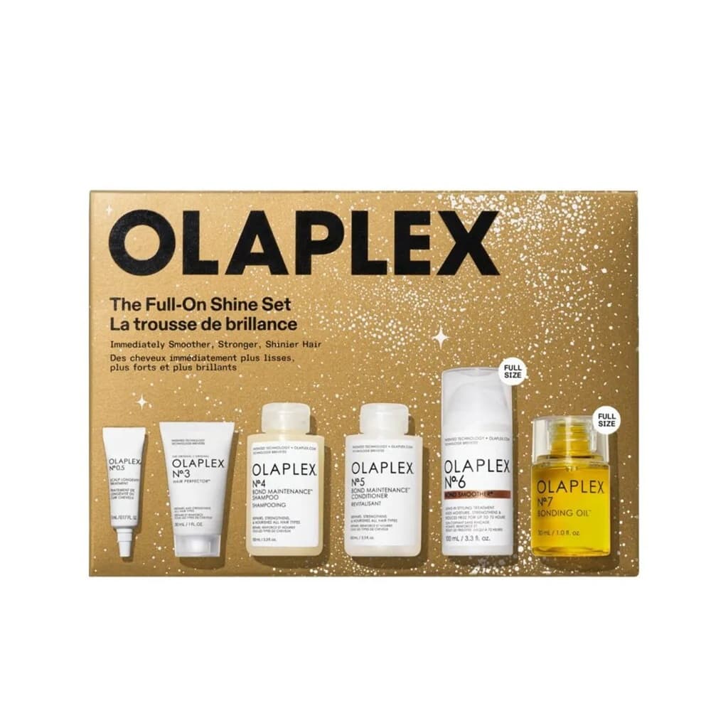 مجموعة تعزيز لمعان الشعر ذا فول أون شاين لا تروس دي بريلانس 6 قطع