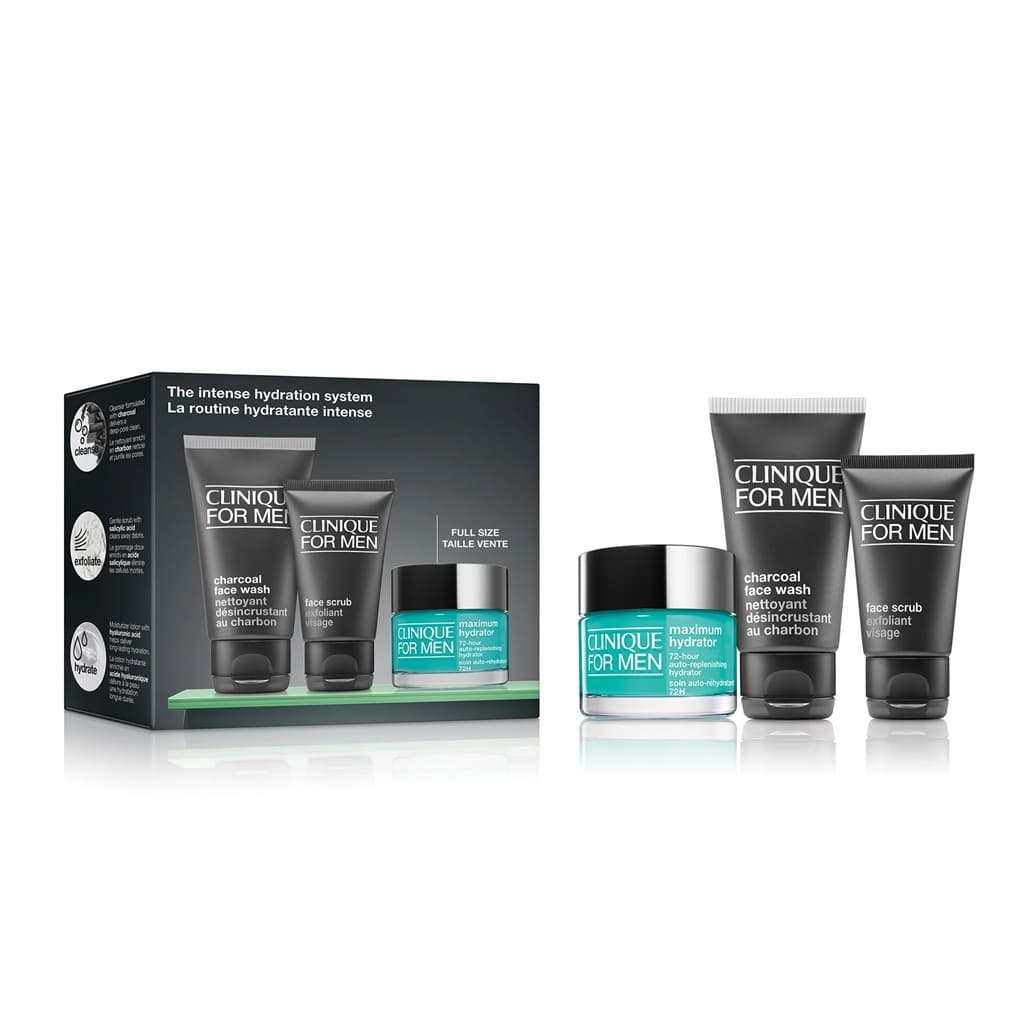 مجموعة ترطيب للعناية بالبشرة للرجال 3 قطع