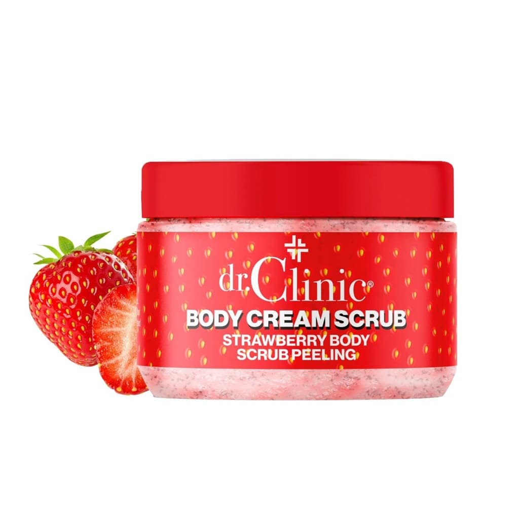 Body Cream Scrub Strawberry 300 ml