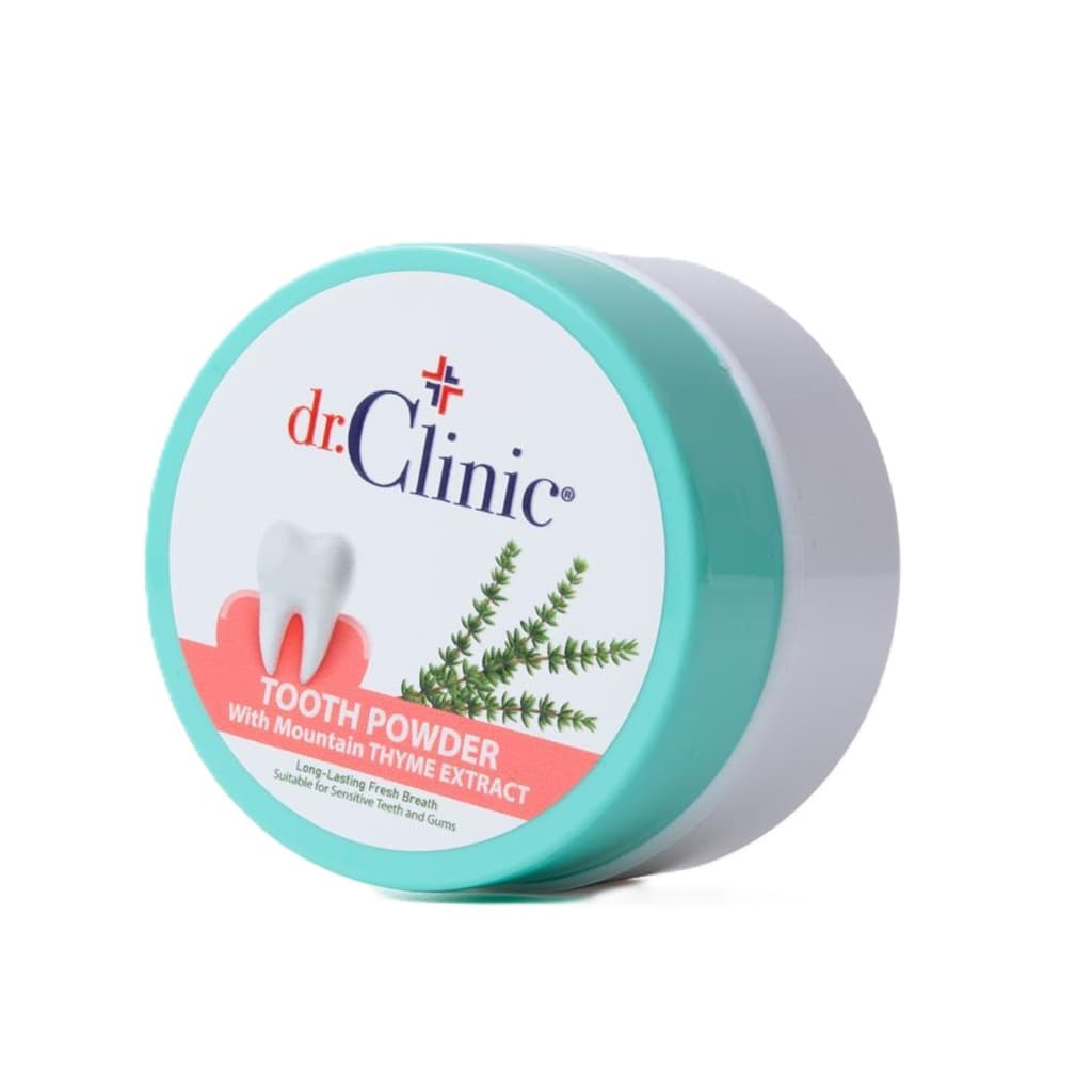 مسحوق معجون أسنان بنكهة الزعتر الجبلي 40 غم