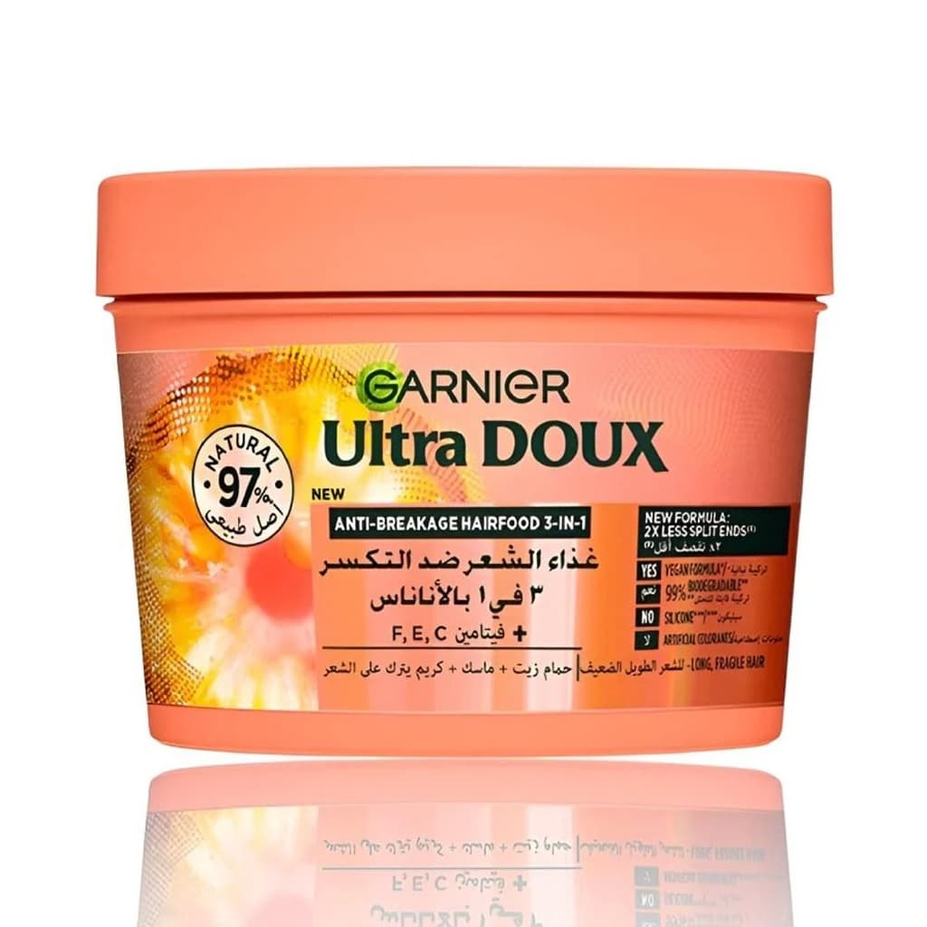 Hair Mask 3 In 1 With Pineapple Ultra Doux 390 ml