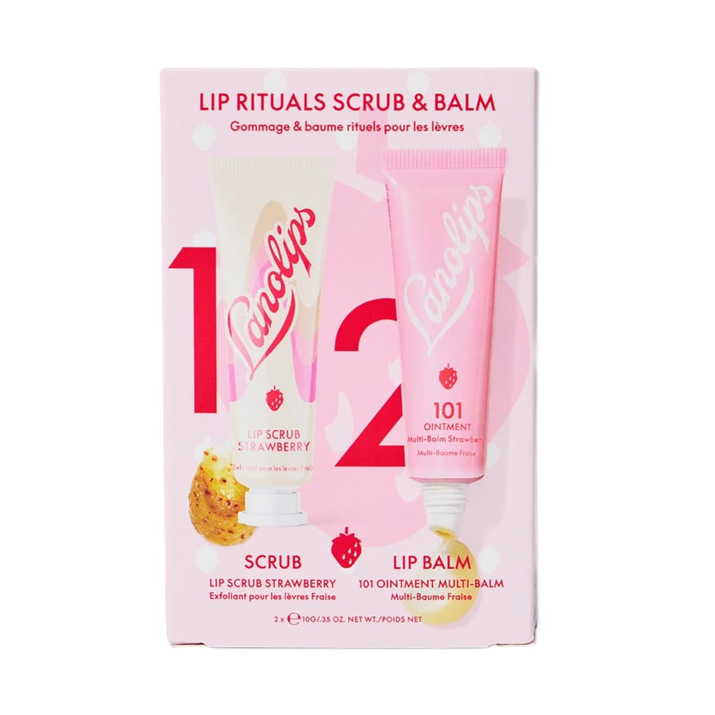 مقشر ومرطب الشفاه ريتشوالز بنكهة الفراولة قطعتان