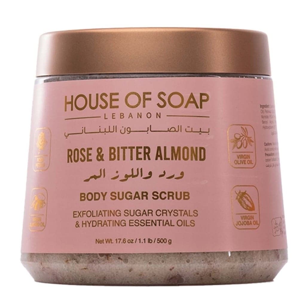 Rose and Bitter Almond Sugar Scrub 500 g