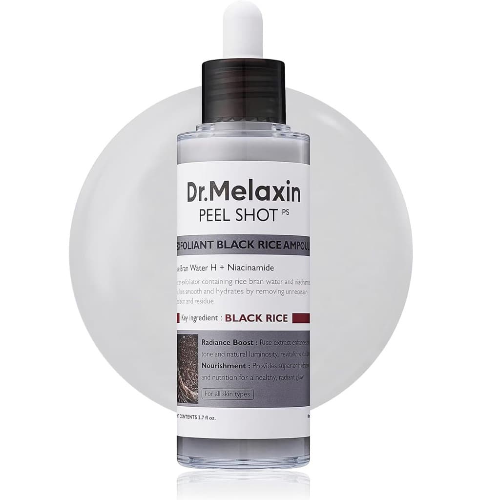 Peel Shot Glow Black Rice Peeling Ampoule 80 ml
