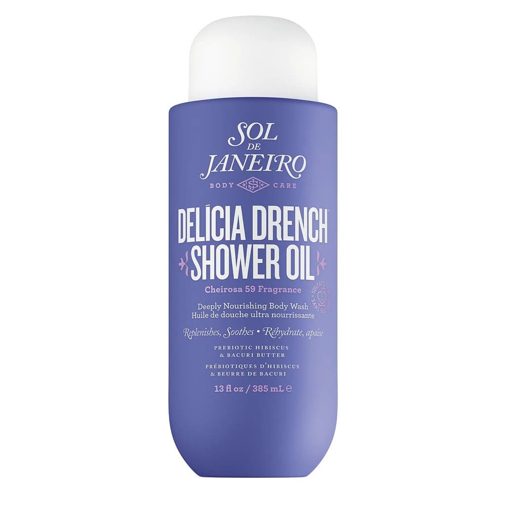 Delícia Drench Shower Oil 385 ml