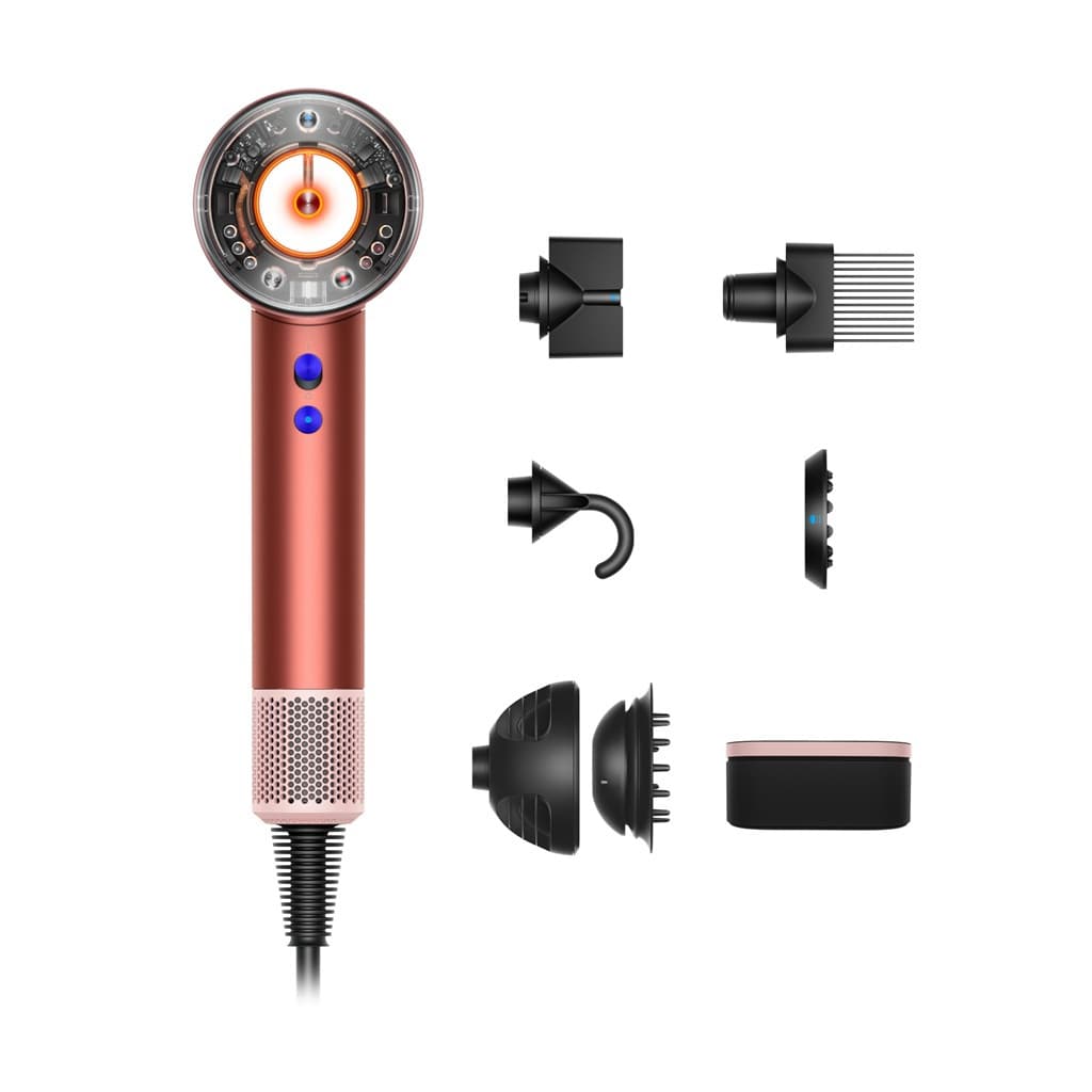 HD16 Supersonic Nural Hair Dryer - Strawberry Copper/Blush Pink