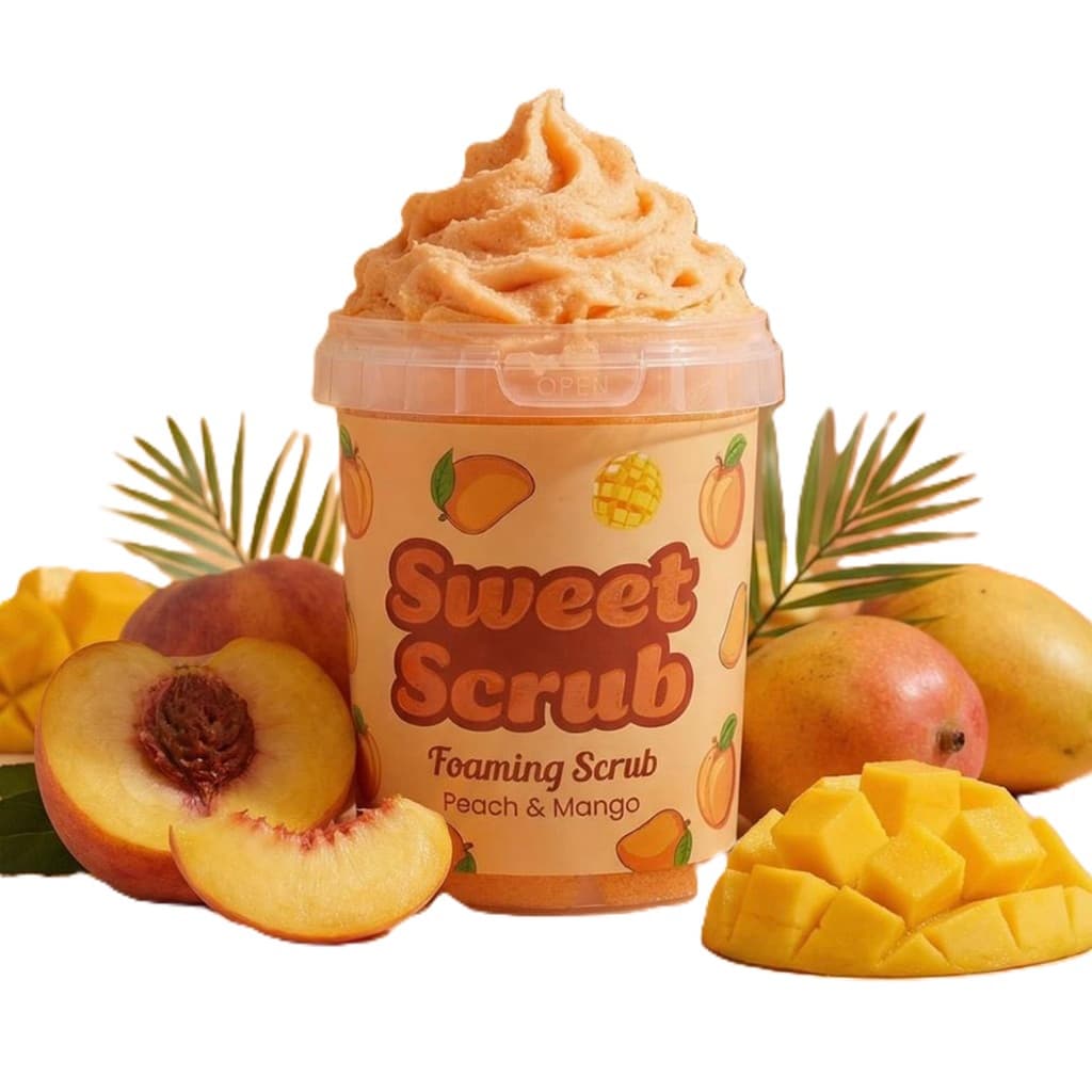 سكراب رغوي للجسم بيتش & مانجو 500 غم